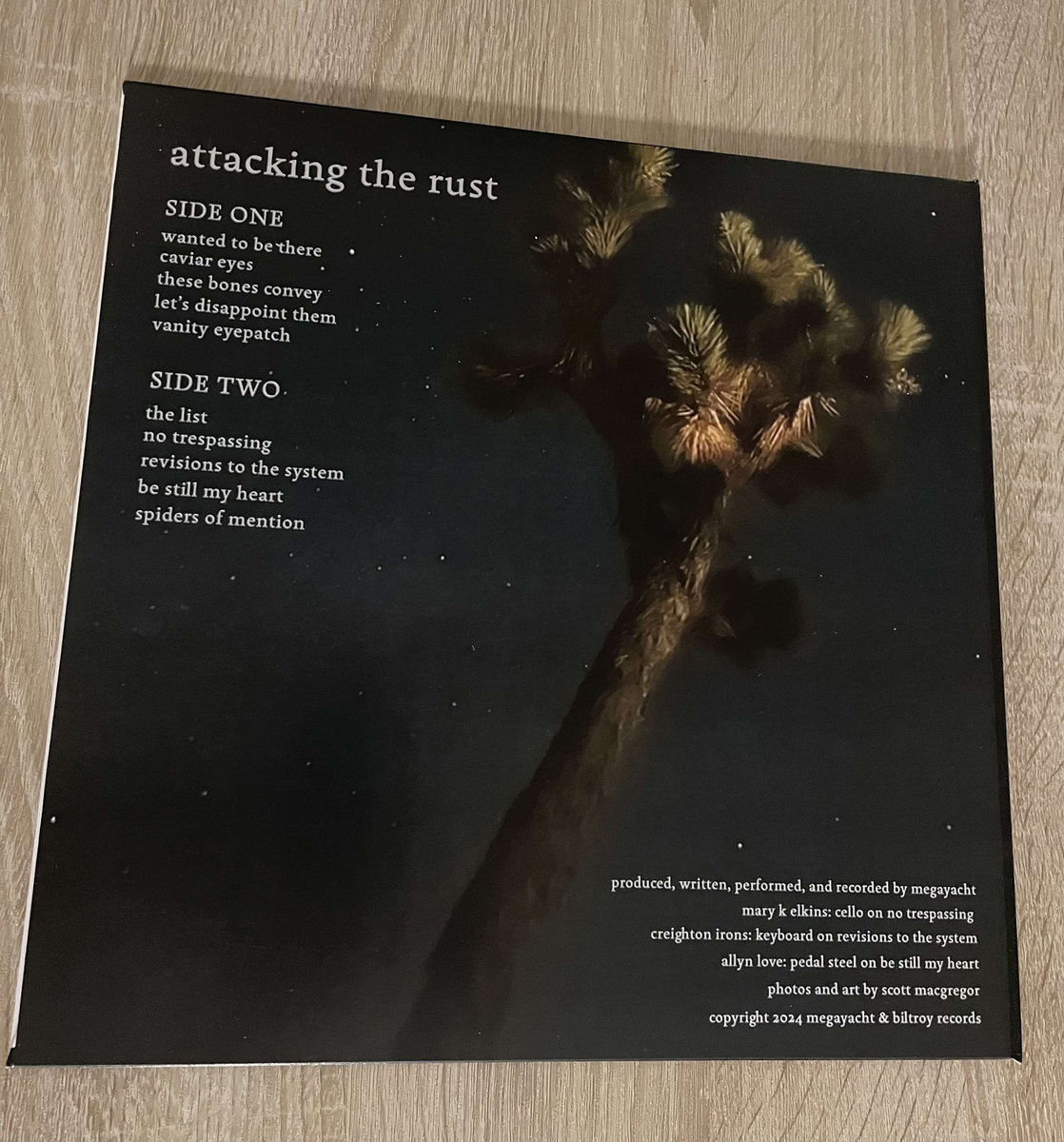 Attacking The Rust back jacket